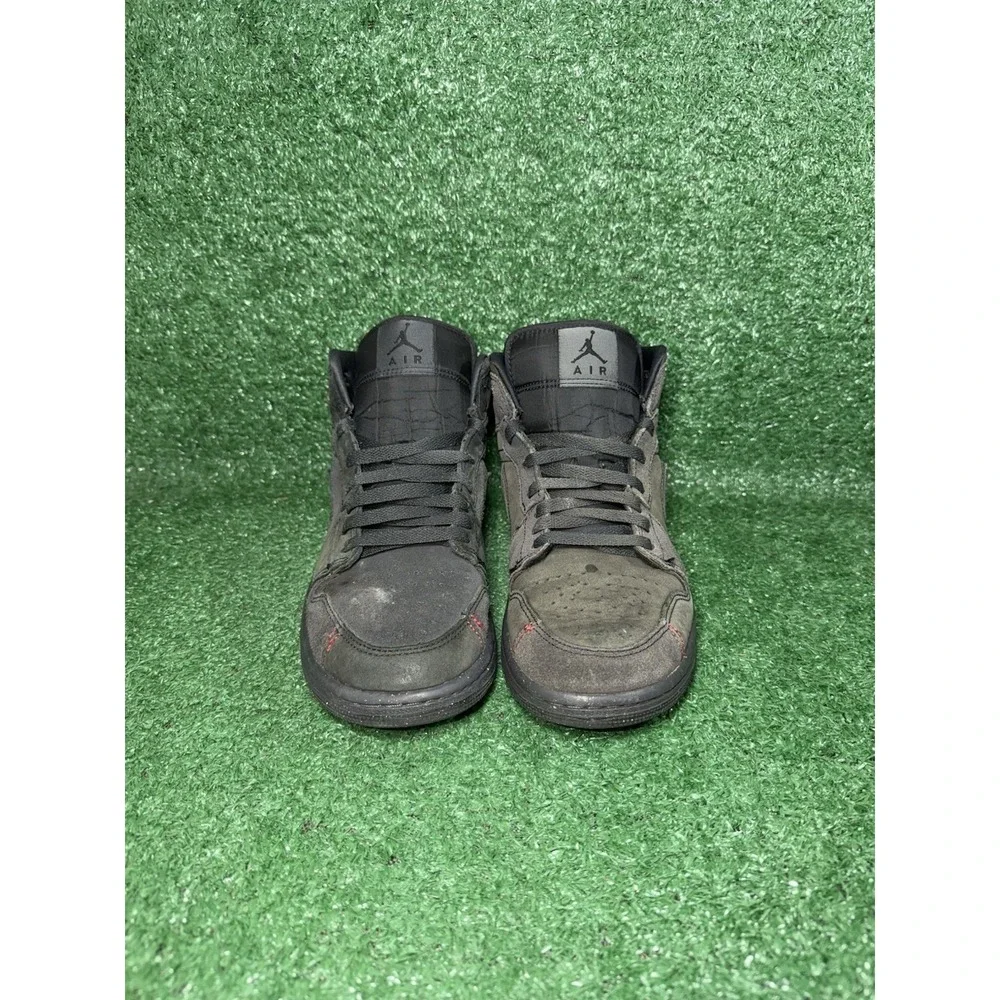 Air Jordan 1 Retro Mens Size 8 Craft Dark Smoke Grey Anthracite Basketball Shoes